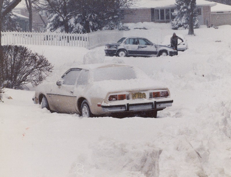 Cars stuck
